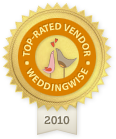 WeddingWise.co.nz Top-rated Vendor Award 2010